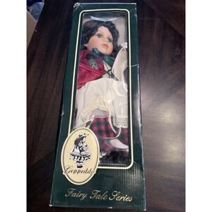 Geppeddo Porcelain Doll Little Red Riding Hood Fairy Tale Series 16 in